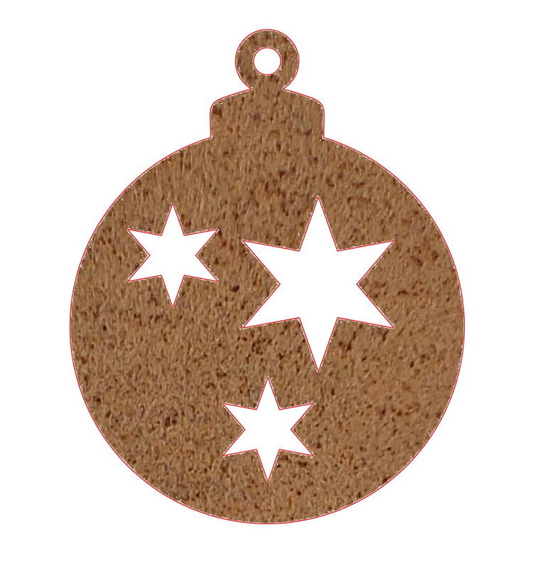 Garden Art Bauble Star
