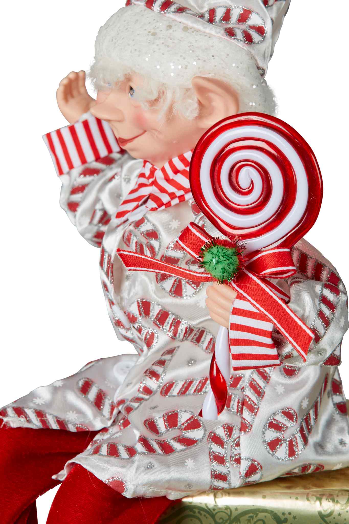Lollypop Christmas Elf 43cm