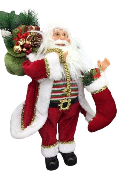 Red Summer Santa 45 cm