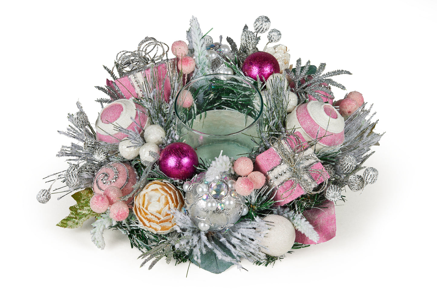 Pretty in Pink Centrepiece 26cm