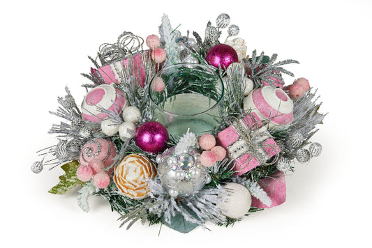 Pretty in Pink Centrepiece 26cm