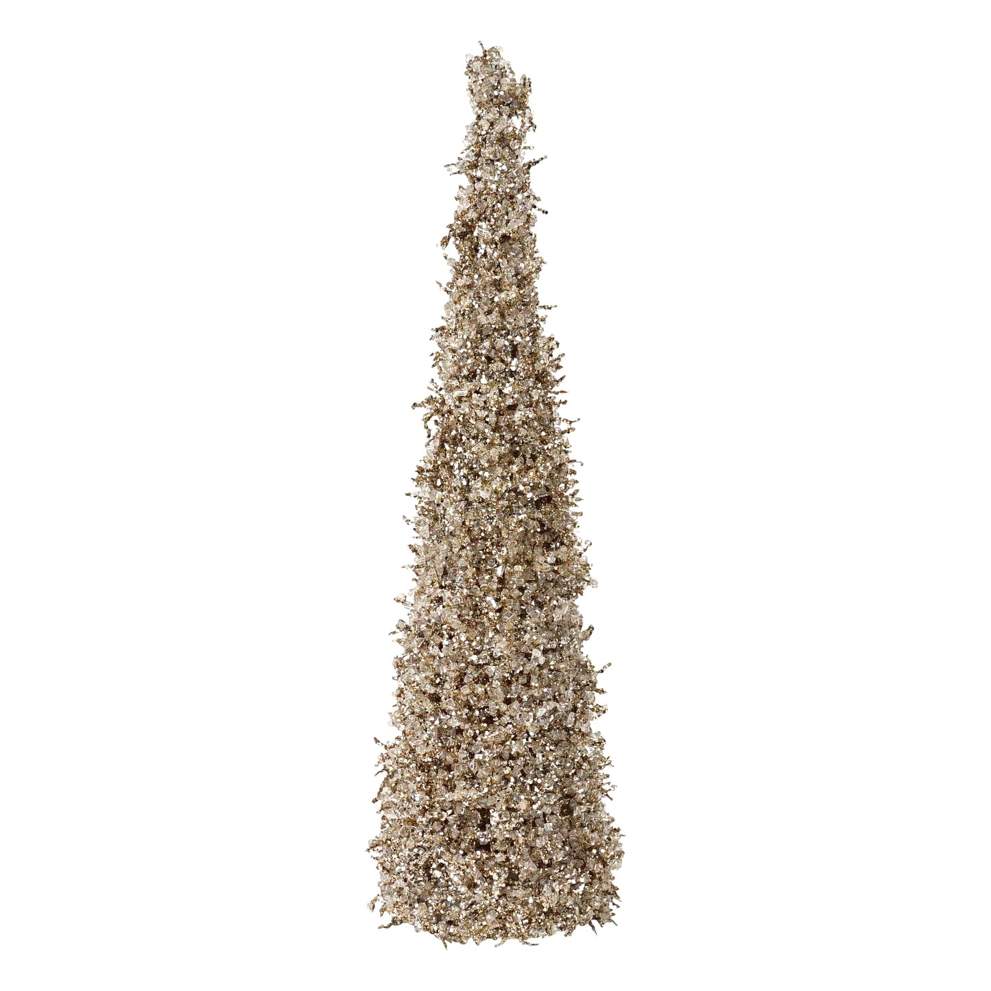 Ice Champagne Cone Tree Large