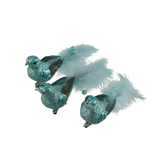 Clip Bird Tiffany Blue Green