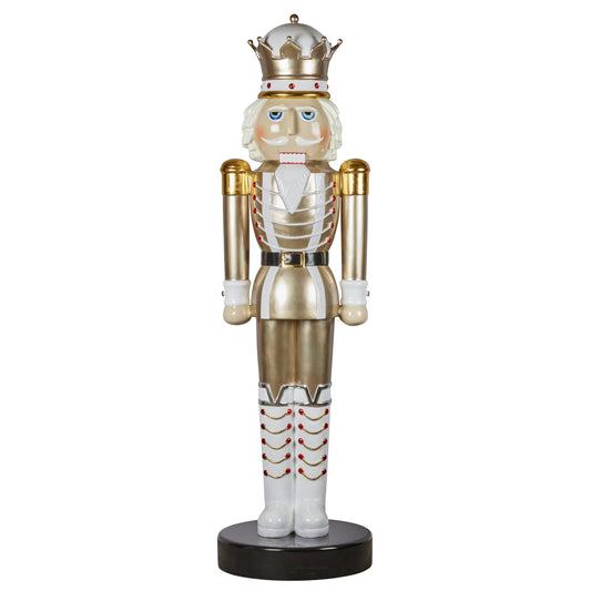 Christmas Nutcracker Gold and White 1.98