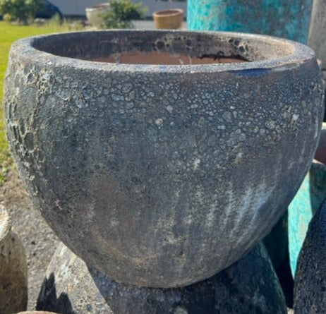 Lava Rock Slate Cut Ball Large