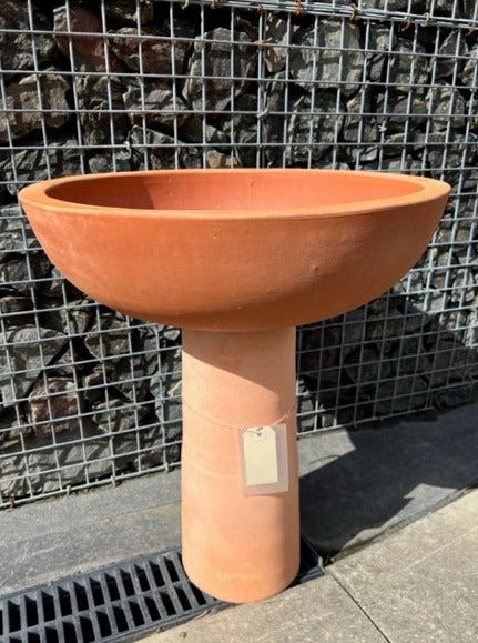 Terracotta Bird Bath