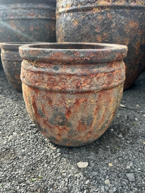 Brown Lava Rock Coin Pot Xsmall