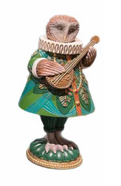Mandolin Playing Owl