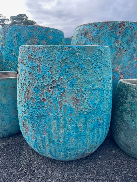 Lava Jam Pots Med Green