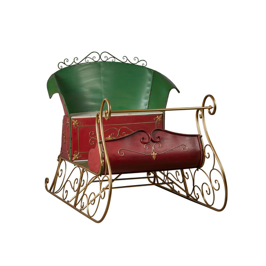 Jumbo Rustic Christmas Sleigh 210cm