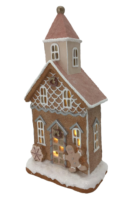 Pink Gingerbread House 1