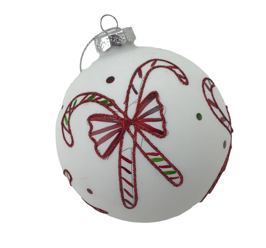Candy Cane Ball