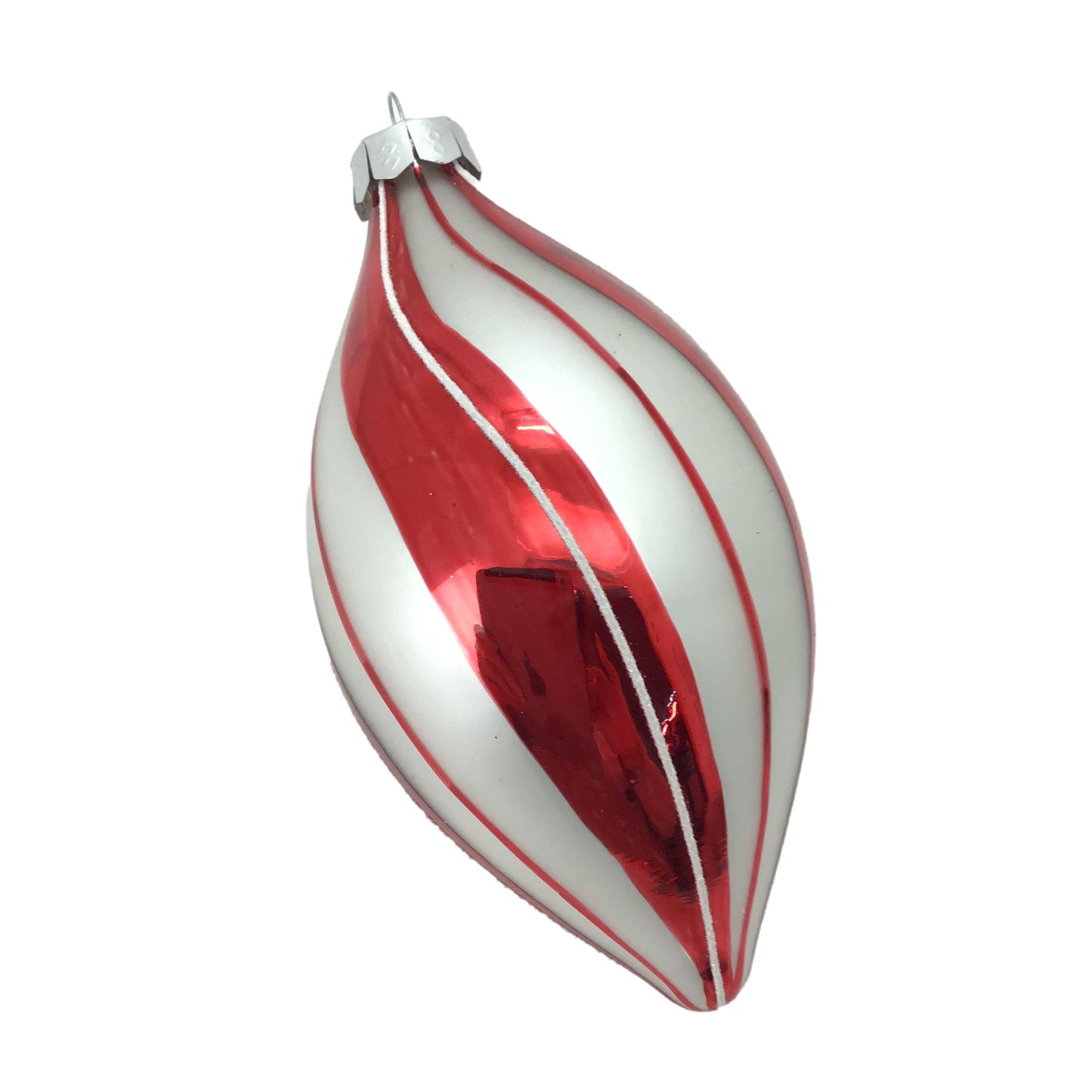 Red Candy Twist Ball Long Drop