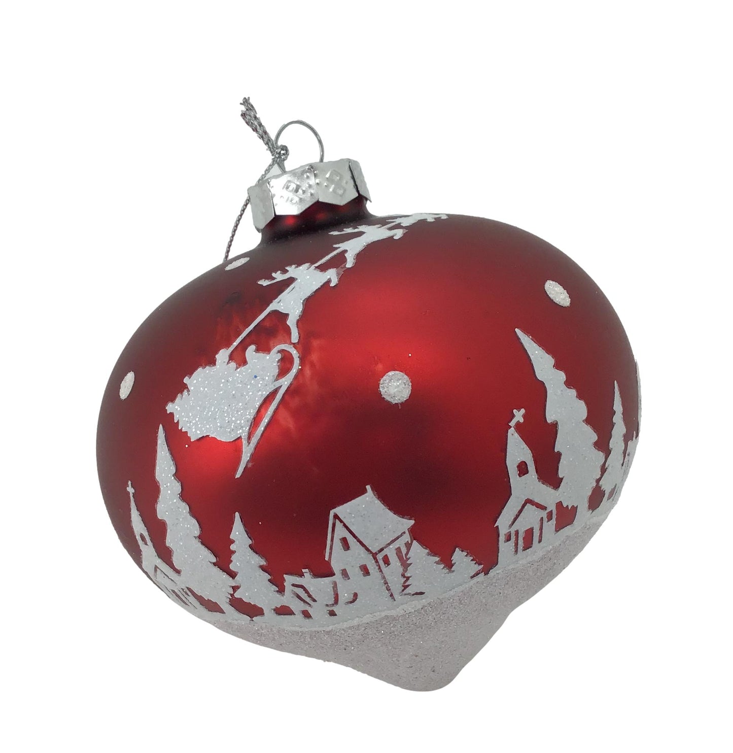 Red Forest Scene Drop