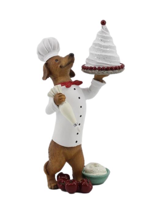 Chef Dash Hound with Cake
