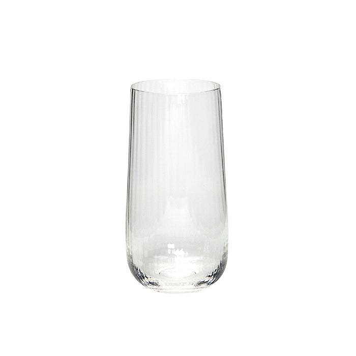 Kirshaw Clear Ribbed High Tumbler