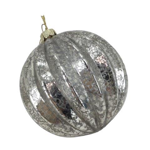 Silver Ball Hanging Ornament
