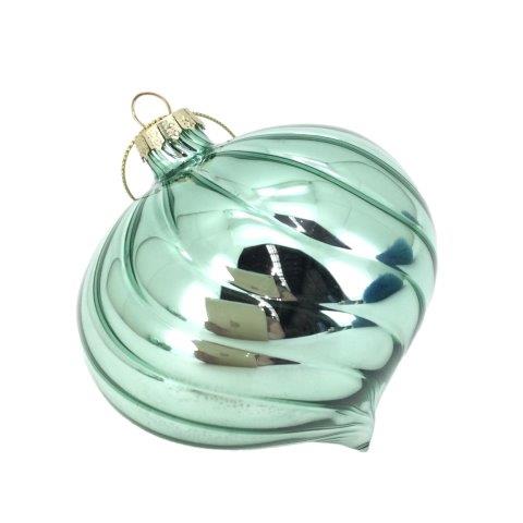 Shiny Mint Drop Hanging Ornament