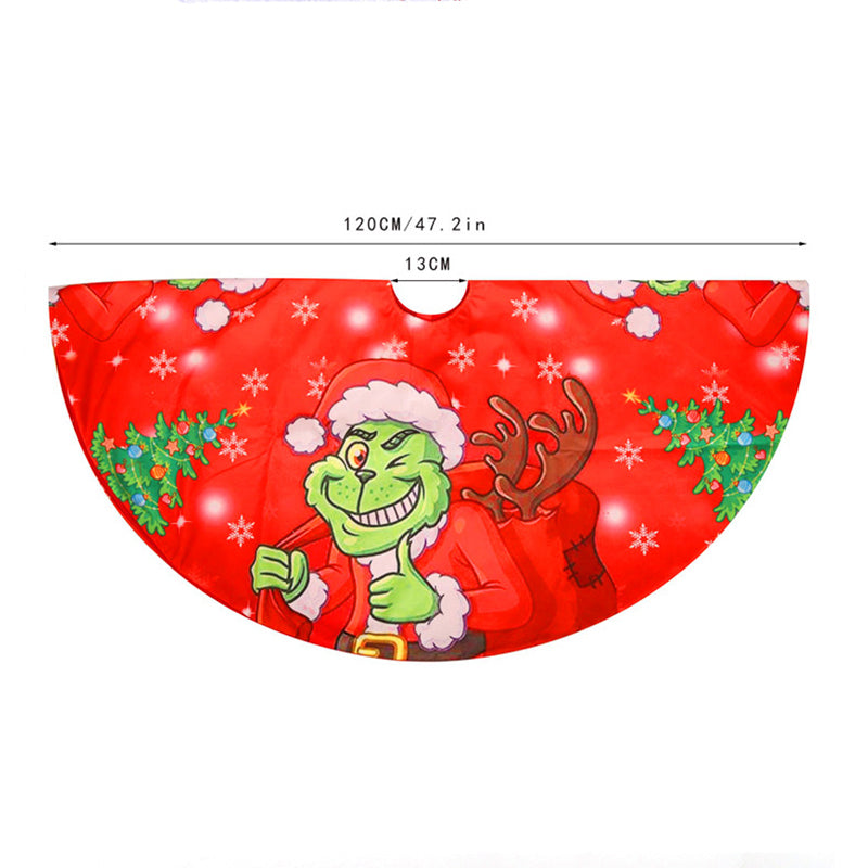 Grinch Tree Skirt