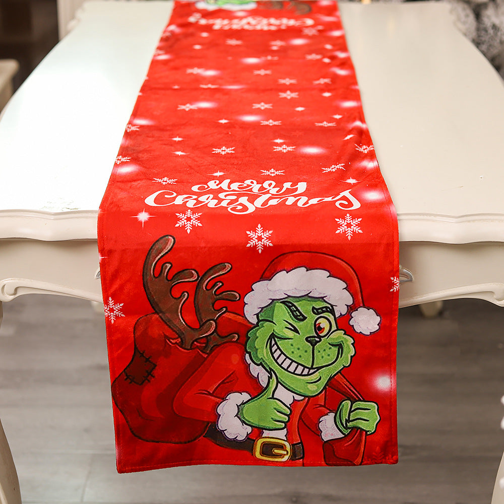 Merry Grinch Table Runner
