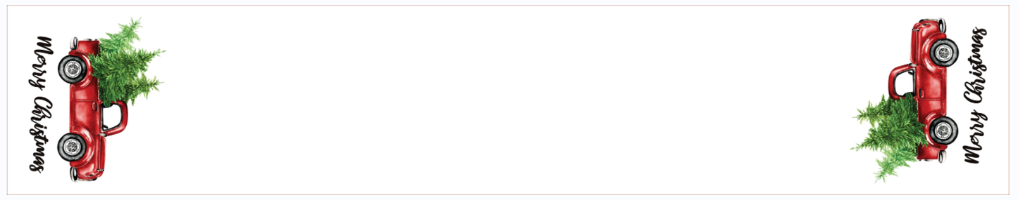 Red Ute Table Runner