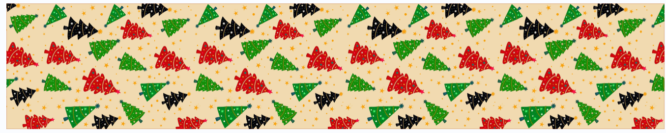 Scattered Trees Table Runner