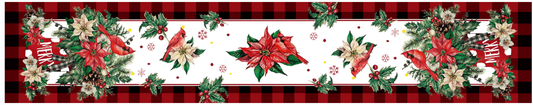 Poinsettia Table Runner