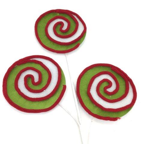 Green Swirl 3 Disk Spray