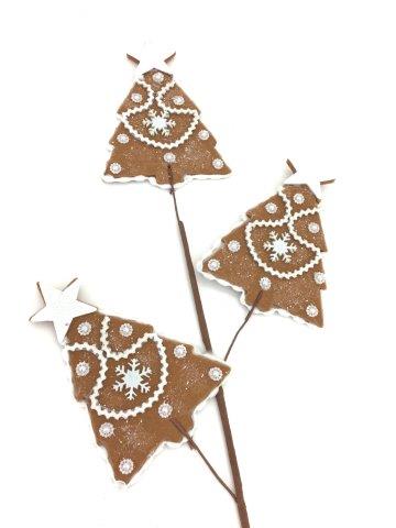 Gingerbread 3 Tree Spray