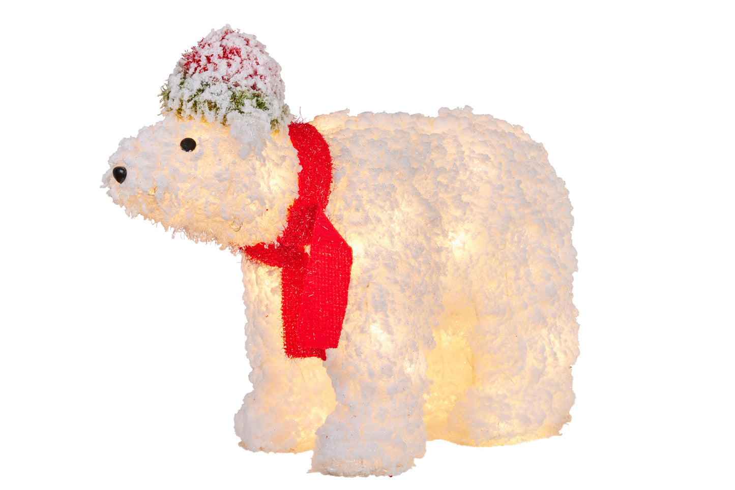Christmas Polar Bear with lights