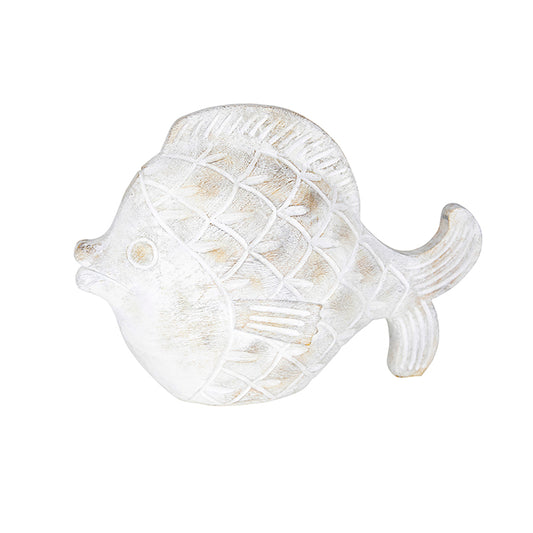 Jonie Resin Sand Wash Fish Statue Lge