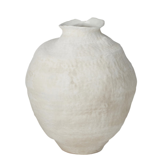 Herman Ceramic Vase 45.5cm Ivory