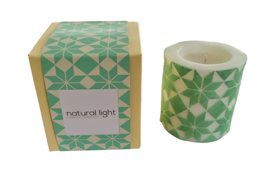 Pop Star 3" Rec Piller White/Jade