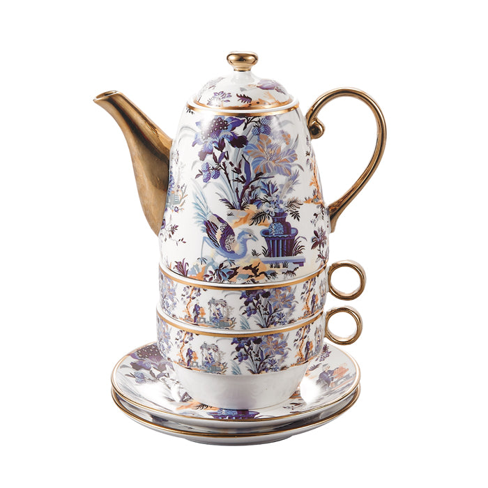 Milano Tea for Two Blue White