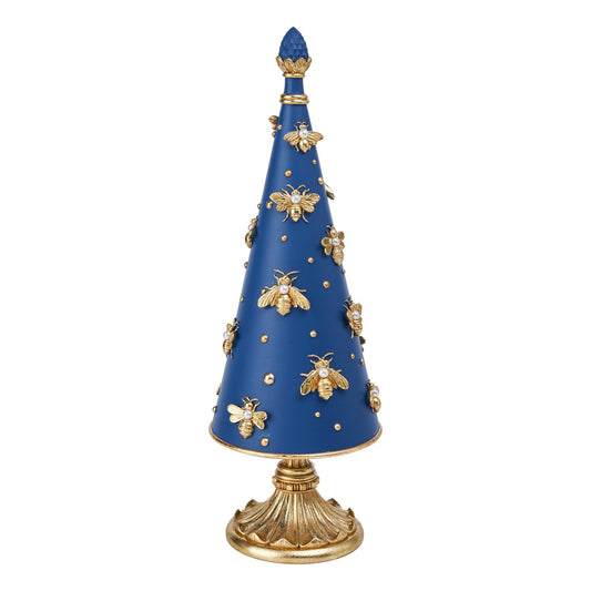Blue Bee Christmas Tree
