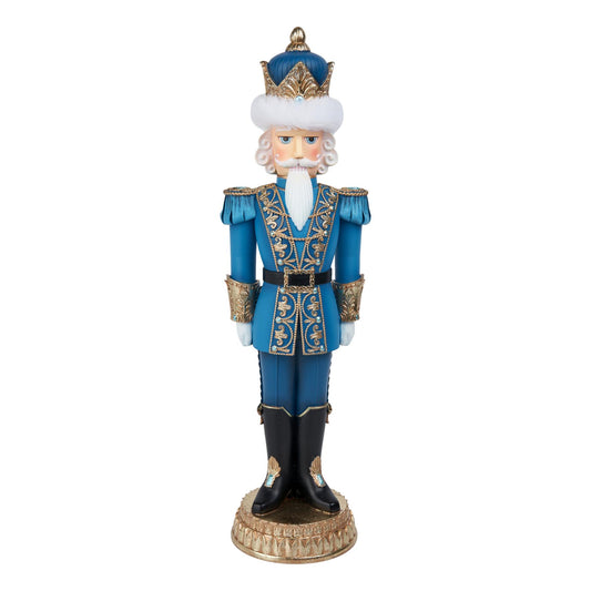 Blue White Versailles Nutcracker 45cm
