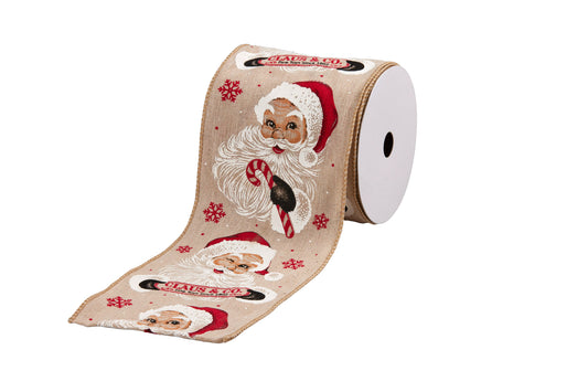 Woodland Santa Ribbon
