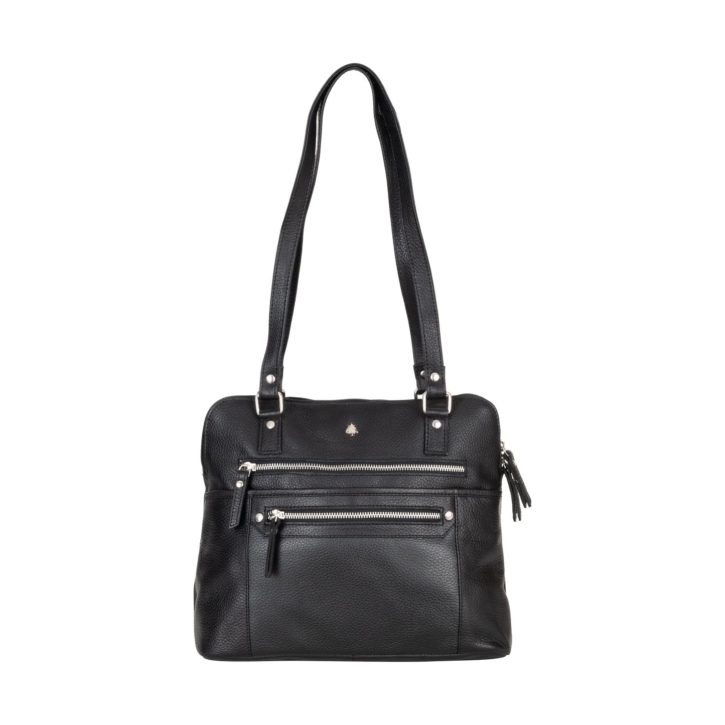 Arden Leather Tote Classic Black