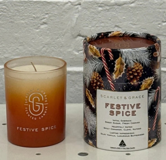 Festive Spice 120G Candle