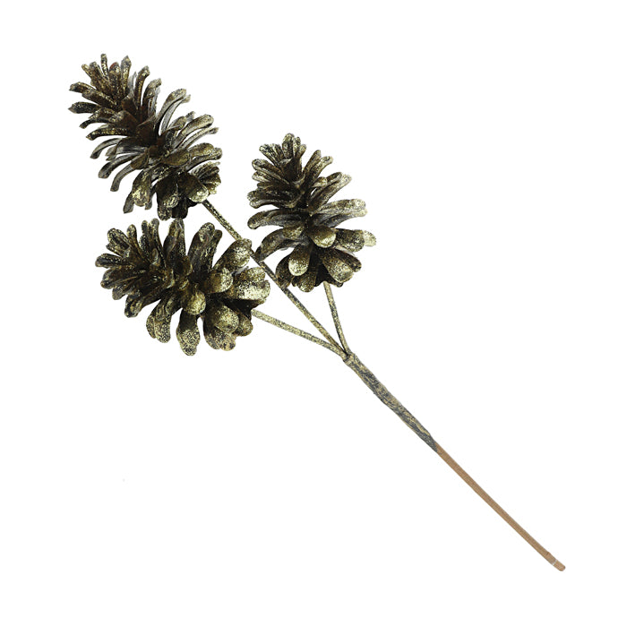 Triple Cone Spray Brown Gold