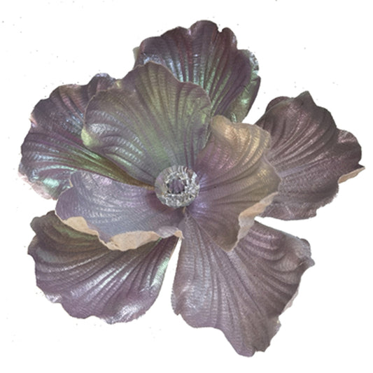 Magnolia Iridescent Mauve Clip on