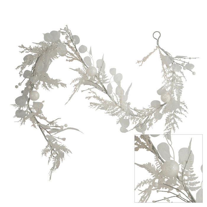 White Ice Garland