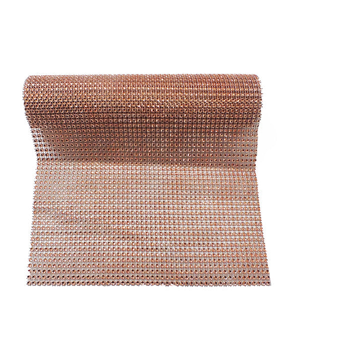 Diamonte Table Runner 2m Coral