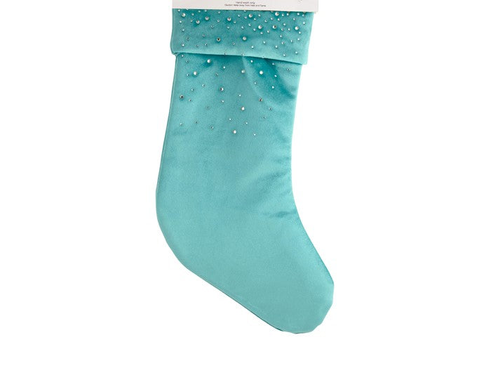 Tiffany Velvet Diamonte Stocking