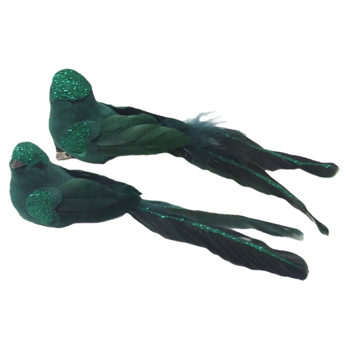 Clip on Bird Emerald