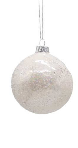Pearl Glass Ball Bauble