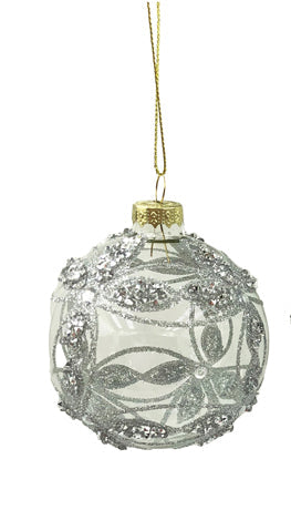 Clear Bauble Silver Tiffany