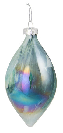 Mint Long Drop Bauble