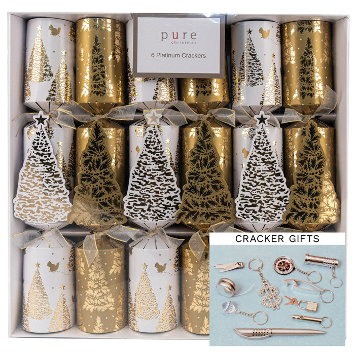 Platinum Cracker Box 6 White Gold Tree