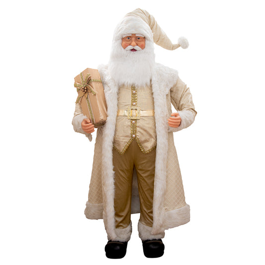 Santa XLarge Cream Gold 180cm